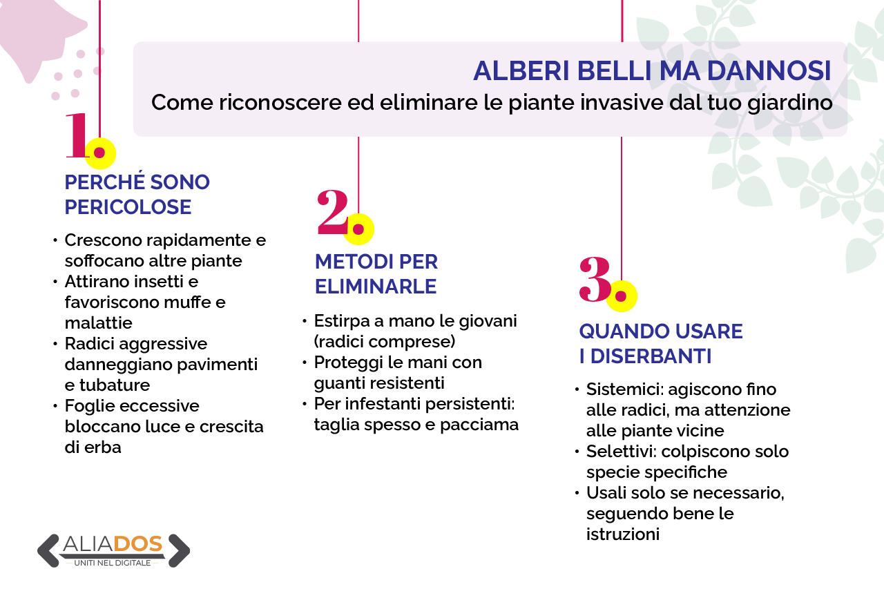 Alberi belli ma dannosi: ecco come eliminare le piante che rovinano il tuo giardino (senza rimpianti) Immagine selezionata